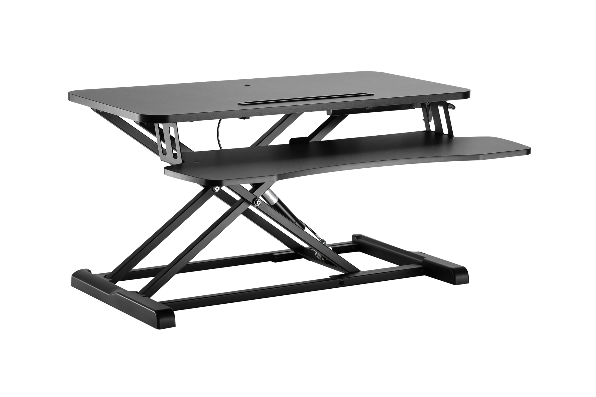 kybun Sit-Stand Workstation Pro Black 80cm x 61.5cm x 11-50.5cm