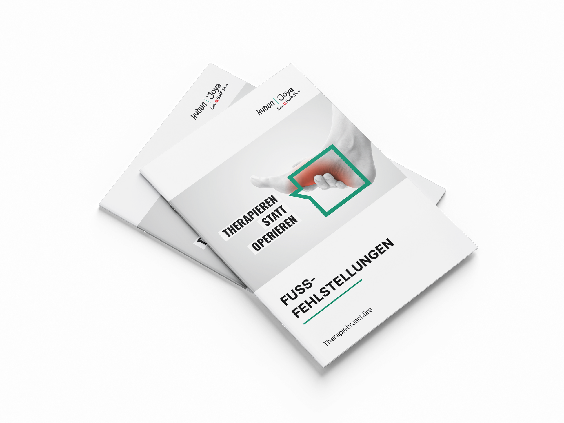 Therapiebroschüre «Fussfehlstellungen», DE