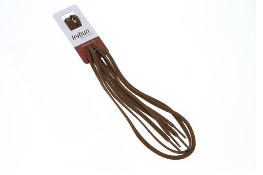 Shoelaces chocolate brown - for Köniz Tan